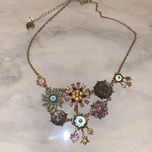 Vintage Betsy Johnson Stargazer necklace